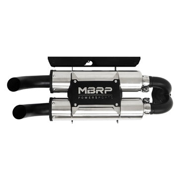 EXHAUST POWERTECH4 DUAL S/O POL