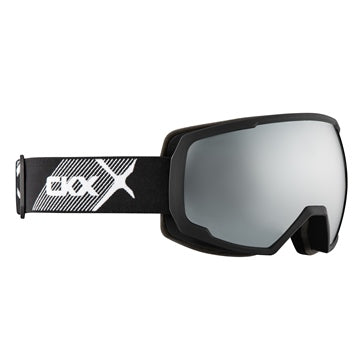GOGG WIN JR LEOPARD BK MAT DL/MIR SIL