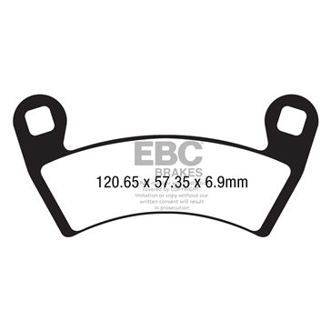 SXR656HH BRAKE PAD EBC
