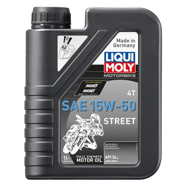 OIL 4T SAE 15W50 STR SYNT 1L LIQUIMOLY