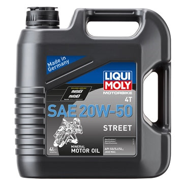 OIL 4T SAE 20W50 STR MRAL 4L LIQUIMOLY