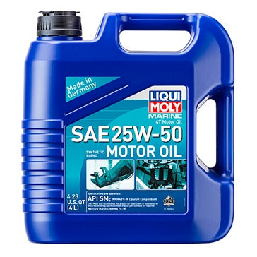 MOTOR OIL MARINE 4T 25W-50 4L