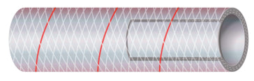 RED PVC TRACER TUBE 3/4 inchX50