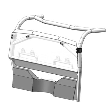 WINDSHIELD RR GP CFMOTO DIRECTION2