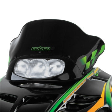 WINDSHIELD LOW 14 inch BK W/GR CHECK A/C