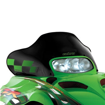 WINDSHIELD LOW 13.75 inch BK W/GR CHECK A/C