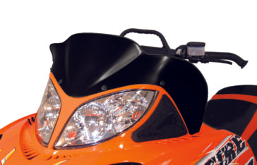 WINDSHIELD LOW 14 inch BK A/C POWERMADD