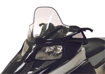 WINDSHIELD TALL 16.5 inch CLR W/BK A/C