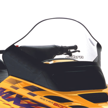 WINDSHIELD HIGH 16.5 inch CLR W/BK BRP