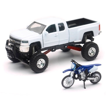SCARE MODEL PICK UP W/DIRT BIKE YAM