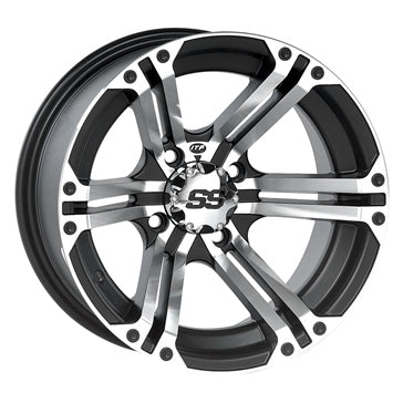 14X8 4/156 5+3 SS212 MACH BK WHEEL ITP
