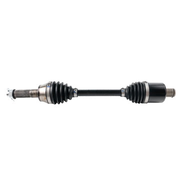 AXLE COMPL HD POL TRAKMOTIVE