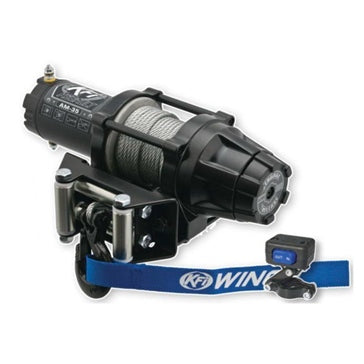 WINCH ASSAULT 3500LB W/METAL CABLE KFI