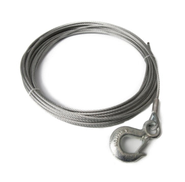 STEEL CABLE WINCH 7/32 inchX50 W/HOOK