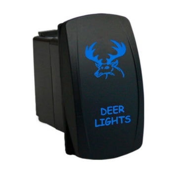 ROCKER SWITCH 5 PINS DEER LIGHTS BL