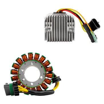 Kimpex HD Generator Stator & Mosfet Voltage Regulator Kit Fits Polaris