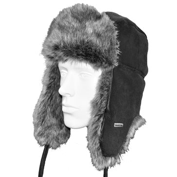 BEANIE AVIATOR BK L NATS