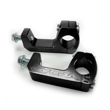 CLAMP U SET 1-1/8 inch TWINWALL BK