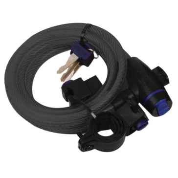 CABLE LOCK 1;8MX12MM SMK OXFORD