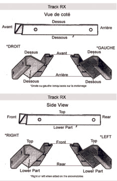 TRACKS APEX & RX YAM QTY2 SEAT JACK