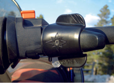 THROTTLE THUMB LEVER BLACK