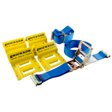 WINCH STRAP 2 inchX6 inch BL/YE ERICKSON