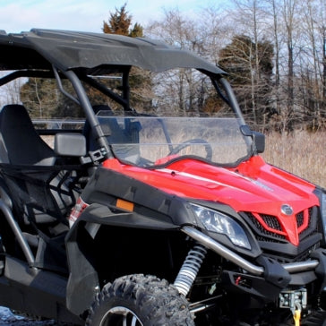 WINDSHIELD HALF CLR CFMOTO SUPERATV