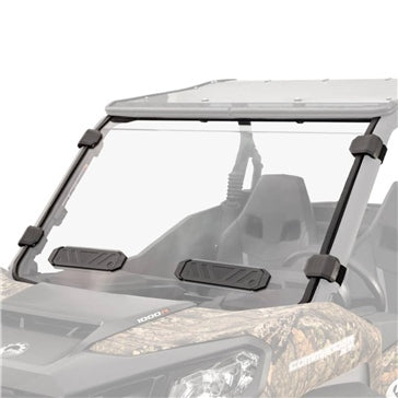 WINDSHIELD FULL VENTED CLR C-AM SUPERATV