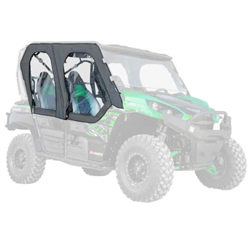 Super ATV Soft Cab Enclosure Upper Doors Fits Kawasaki - UTV - Upper door