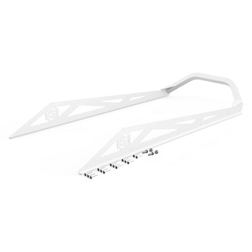 BUMPER RR POWDERCOAT BRP 163 WH