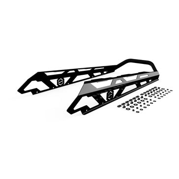BUMPER RR POWDERCOAT BRP 154 inch BK ITEK