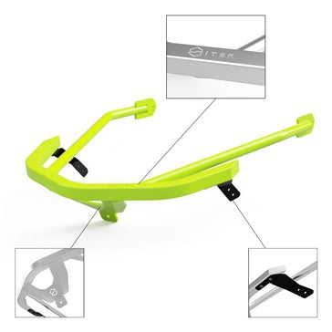 BUMPER FT POL LIME ITEK