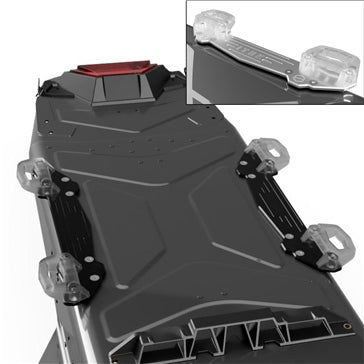 DUAL BRACKET ADAPTOR BK POL ITEK