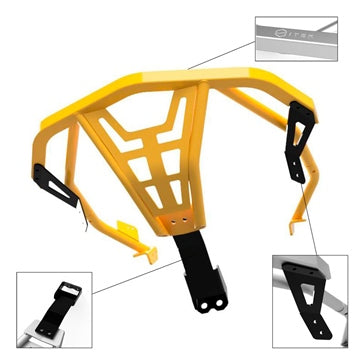 ITEK Ski-doo Front Bumper Front - Aluminum - Fits Ski-doo
