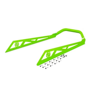 ITEK Bumper Powdercoat Series Rear - Aluminum - Fits Polaris