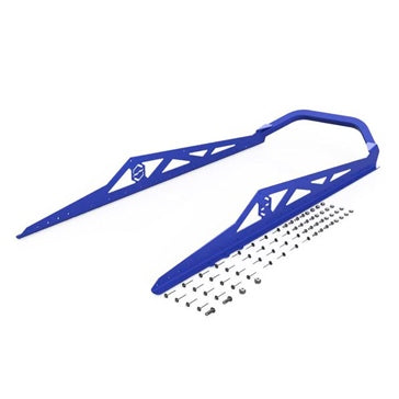 ITEK Bumper Powdercoat Series Rear - Aluminum - Fits Arctic cat