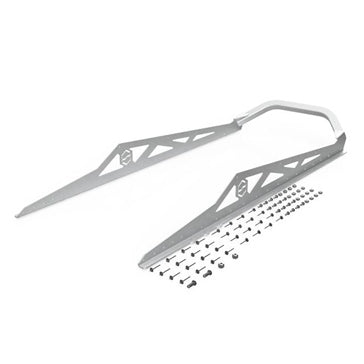 ITEK Bumper Powdercoat Series Rear - Aluminum - Fits Arctic cat