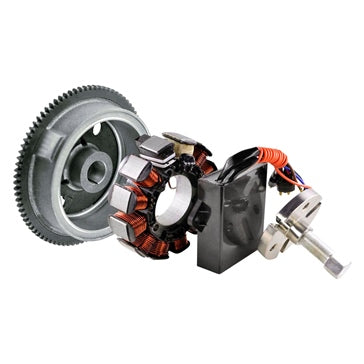 Kimpex HD Stator; Flywheel; Puller; AC/DC Ignition Conversion Kit 4.1 inch
