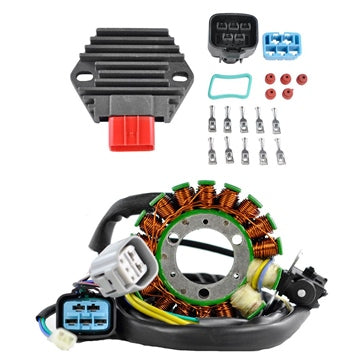 Kimpex HD Stator; Voltage Regulator Rectifier Kit Fits Honda