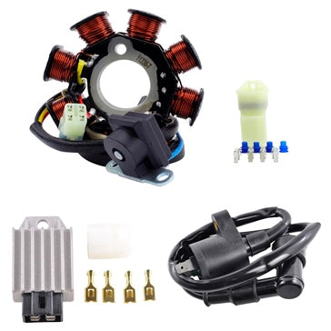 Kimpex HD Stator  Regulator and Ignition Coil Kit Fits Polaris - 345443