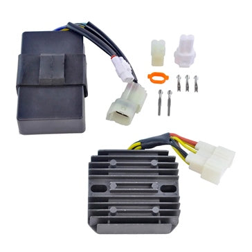 Kimpex HD PeakRPM CDI Box and Regulator Kit Fits Kawasaki - 345479