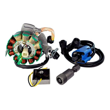 Kimpex HD Stator 200W  Regulator Rectifier  Ignition Coil and Flywheel Puller Kit Fits Yamaha - 345500