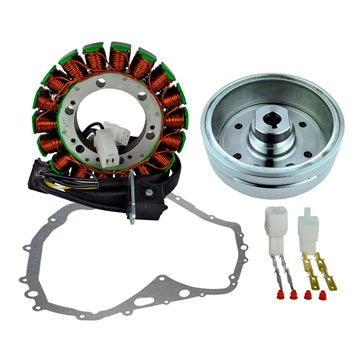 Kimpex HD Improved Flywheel  Stator and Crankcase Cover Gasket Kit Fits Arctic cat  Fits Suzuki - 345511