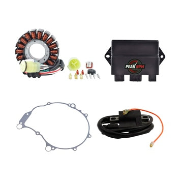 Kimpex HD Stator  CDI Box  Ignition Coil and Gasket Kit Fits Yamaha - 345515