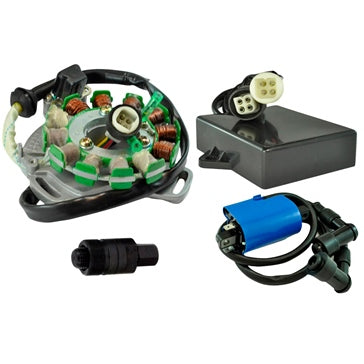 Kimpex HD Stator 100W  PeakRPM CDI  Ignition Coil and Puller Fits Yamaha - 345542