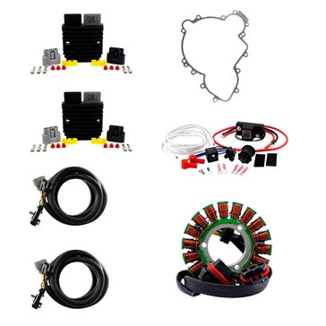 Kimpex HD SPLYT stator  Regulator and Dual Battery Isolator and Gasket Kit Fits Polaris - 345599