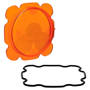 Amber lens kit 4 inch Mojave Tiger Lights with O-Ring