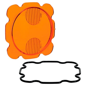 Amber lens kit 5 inch Mojave Tiger Lights with O-Ring