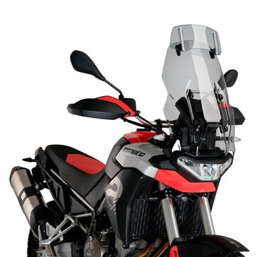 Puig Touring Windshield with Visor Fits Aprilia