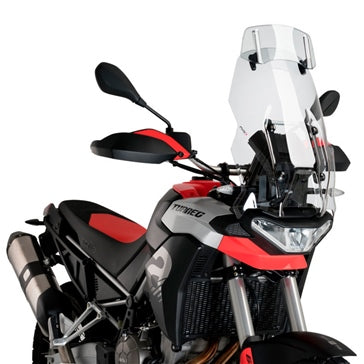 Puig Touring Windshield with Visor Fits Aprilia